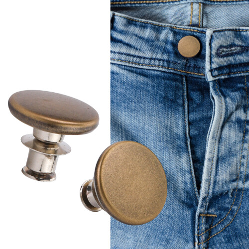 20Pcs Round Waist Extenders Button Adjustable Pants-Style 17 2