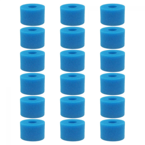 18Pcs Compatible with Pure Reusable Washable Hot Tub Filter S1