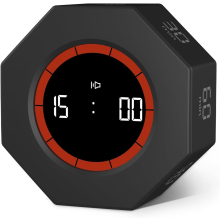 Visual Countdown Timer 1,3,5,15,30,60,90 Minutes Preset,
