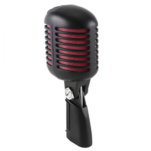 Professional Classic Retro Dynamic Vocal Microphone,Metal Swing Mic, Compatible with Live PerCompatible withmance Karaoke 1
