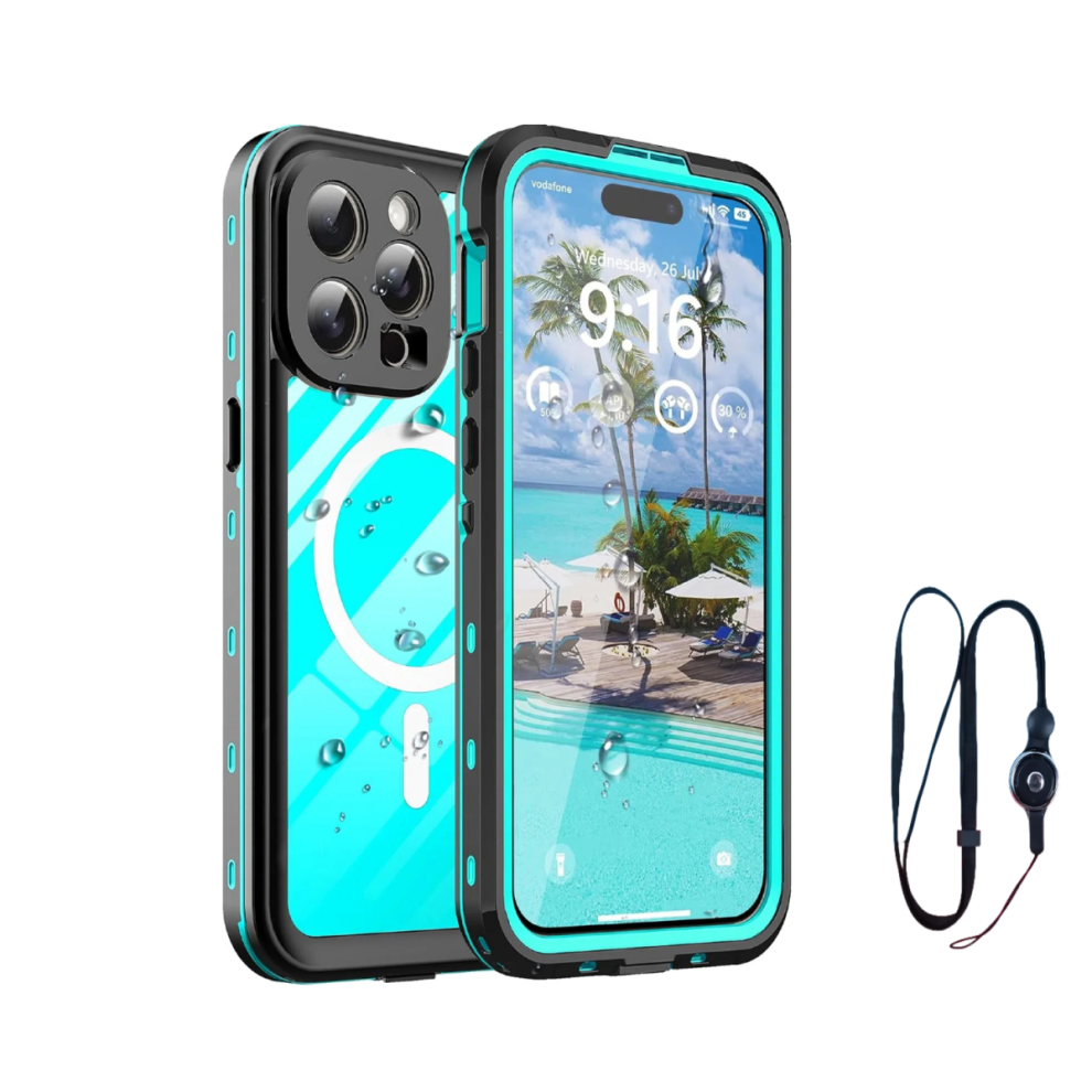 Drifting Diving Swimming Mobile Phone Waterproof Case Protective Cover New Large Transparent Mobile Phone Waterproof Bag Swimming Bags Pouch 5008878094706