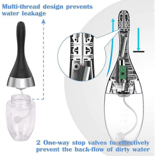 High quality brand new Automatic Enema Bulb with 3 Intensities Modes 2