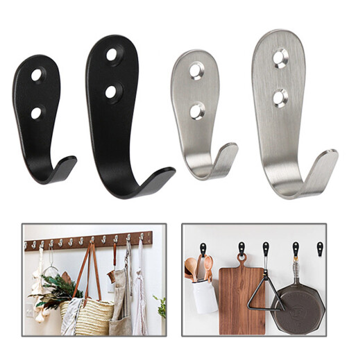 Support de rangement élégant au-dessus de la porte,-Argent L 2