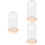3 Pezzi Coppa 9X24 Cm per Micro Paesaggio su Base 11