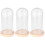 3 Pezzi Coppa 9X24 Cm per Micro Paesaggio su Base 9