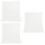 3 Pcs Photography Backdrop Cloth Solid Color 1x1.6m White 7