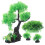 5Set Kit Piante Decorative Verdi Per Acquari Albero Finto 11