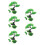 5Set Kit Piante Decorative Verdi Per Acquari Albero Finto 8