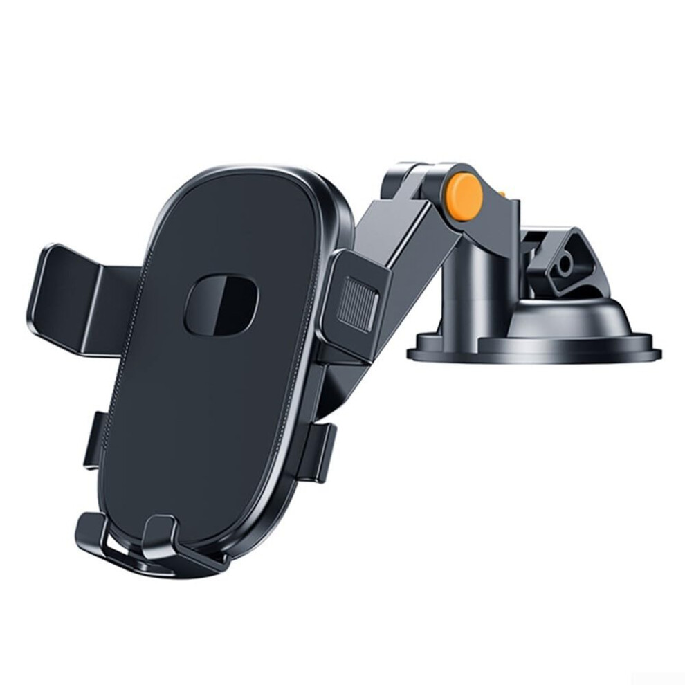 Car Mount Phone Holder Suction Cup For Windshield And Dashboard Bracket 360Degree Rotation Compatible Phones Black 9323874244334