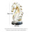 Weinregal in Pferdeform, Kunstharz, Tierstatue,-Blau 6