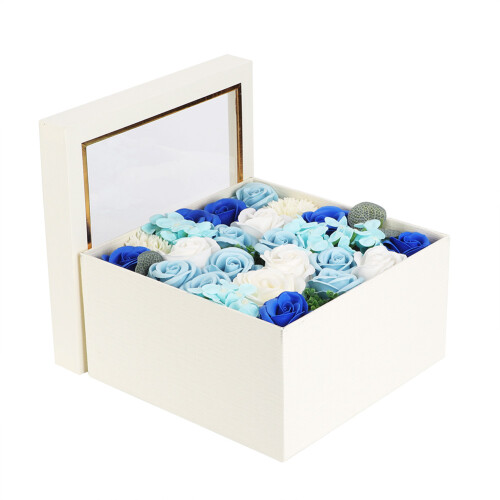 Real Looking Artificial Flowers, Romantic Blue Silk Blooms for Endless Decorating Options 1