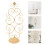 4Pcs Iron Wall Candle Holder Hanging Sconce For Home 5