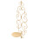 4Pcs Iron Wall Candle Holder Hanging Sconce For Home 9