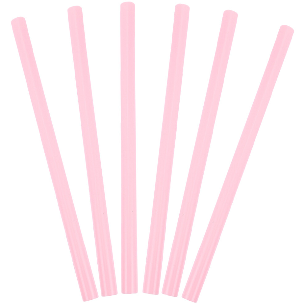 30Szt RóżOwe Silikonowe SłOmki Na Sok I Napoje Na Imprezę-image