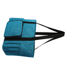 Häkeltasche, Garnhalter, Garntasche, großes-Blau