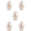 5 Stks Heilige Resin Religieuze Beeldje 10