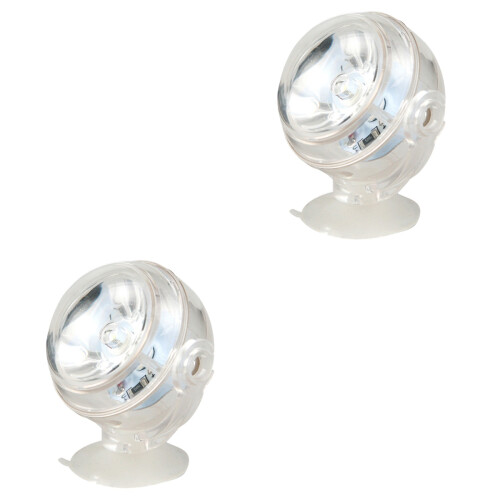 2 Unidades Lâmpada Submersível USB LED RGB Para Com Plugue EU 2
