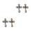 4 Unidades Broche Vintage Com Para Roupa 10