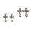4 Unidades Broche Vintage Com Para Roupa 7