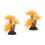 2Pcs Enfeite Simulação Planta Decoração 5