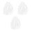 3Pcs Kids Girls First Communion Veils Long Two Layer 4