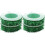 4 Rolls Christmas Tree Hanging Decor Snowflake Ribbon 2
