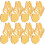 48 Pcs Acrylic Wine Markers Butterfly Shape Cup Tags 3