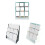Space Saving Acrylic Card Display Case Baseball Card-White 2