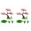 2Set Albero Decorativo Rosa Per Artificiale Sott'acqua 3