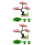 2Set Albero Decorativo Rosa Per Artificiale Sott'acqua 6