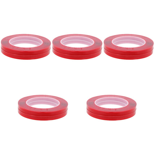 10 Rolls Double-Sided Clear Mounting Tape For Press On Nail Packaging 2