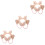 3Pcs Comfortable Plush Ear Muffs Warming Winter Ear Cover 5