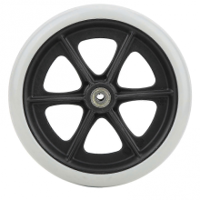 Roți față pentru scaune cu rotile de 8 inch, roți TPR pentru persoane cu dizabilități, accesoriu pentru scaune cu rotile