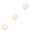 3Pcs Romantic Beige Rose Heart Wedding Ring Pillow Case for Storage 6