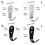 Without Drilling Door Hook Rack for Convenient Storage-Black L 4