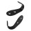 Without Drilling Door Hook Rack for Convenient Storage-Black L 7