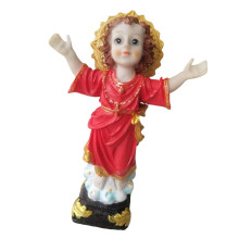 Religieus standbeeld figuur goddelijkheid kind katholieke