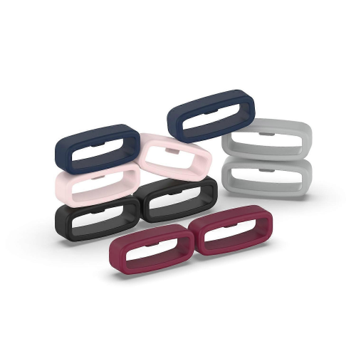 (Sort-Sort) Urremrem Universal 20mm Holder Fastgørelsesring Silikone Urholder 2