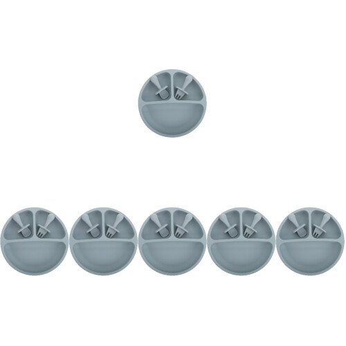 6 Set Silicone Autoalimentazione Cucchiaio 2