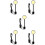 5Pcs Lâmpada Led Para Ajustável Acessórios Luminária 10