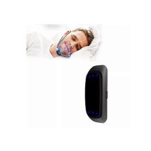 Puls Stop Snore Bærbar Komfortabel Søvn Godt Stop Snore Sundhedspleje Søvnapnø Hjælpemiddel USB Smart Anti Snorken Enhed