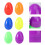 24Pcs Easter Plastic Eggs Assorted Colors Perfect for Easter Egg Hunt 10