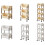 Easy to Assemble Floor Standing Storage Unit-3-tier B Style 2