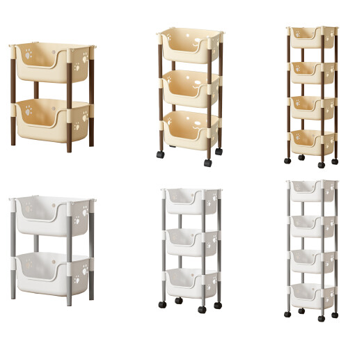 Easy to Assemble Floor Standing Storage Unit-3-tier B Style 1