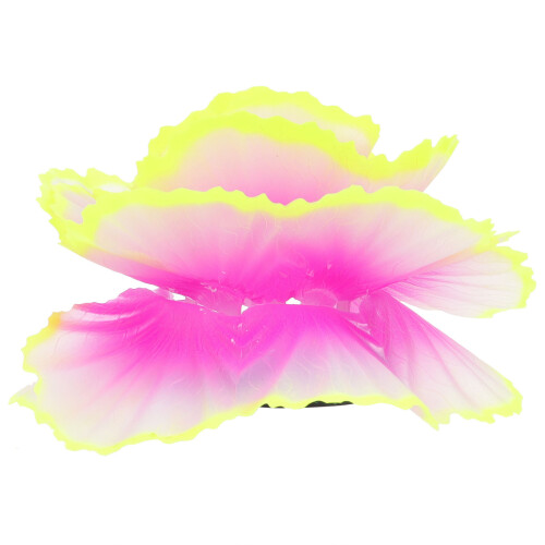 2 Unidades Planta Fluorescente De Coral Simulado Para 1