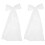 2 Parels Sluier Haarspeld Bruidssluier Trouwaccessoire 4