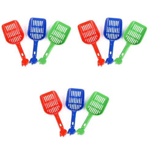 9 Plastic Poep Schepje Kattenbak Met Sift Functie 2