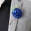 5Pcs Elegant Rose Corsage Artificial Rose-royal blue 7