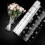3St Transparent Silvercellofan För Paketering Av Blommor Och Julpaket 9