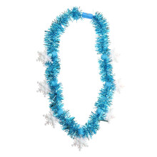 Guirlande lumineuse LED en forme de guirlande, collier de Noël, accessoires festifs, décoration de Noël avec grelots, collier lumineux pour